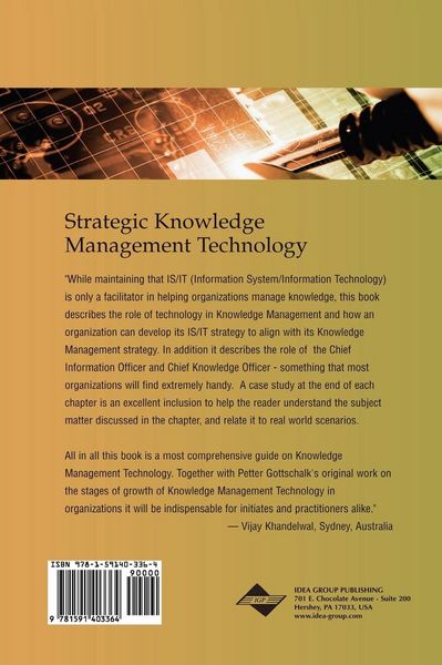 Produktbild: Strategic Knowledge Management Technology