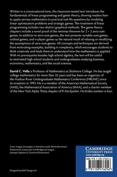 Produktbild: Invitation to Linear Programming and Game Theory