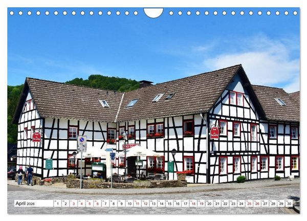 Produktbild: Fachwerkh&auml;user - Historische Geb&auml;ude rund um Simmerath (Wandkalender 2026 DIN A4 quer), CALVENDO Monatskalender