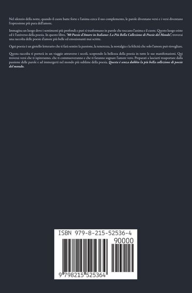 Produktbild: 60 Poesie d'Amore in Italiano