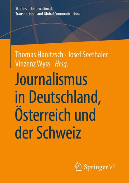 Produktbild: Journalismus in Deutschland, &Ouml;sterreich und der Schweiz