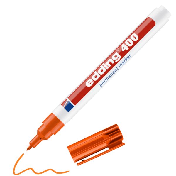 Produktbild: edding 400 Permanentmarker orange