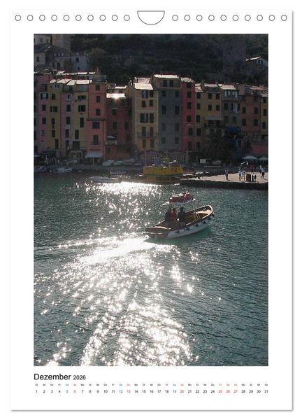 Produktbild: Weltkulturerbe Cinque Terre, Ligurien (Wandkalender 2026 DIN A4 hoch), CALVENDO Monatskalender