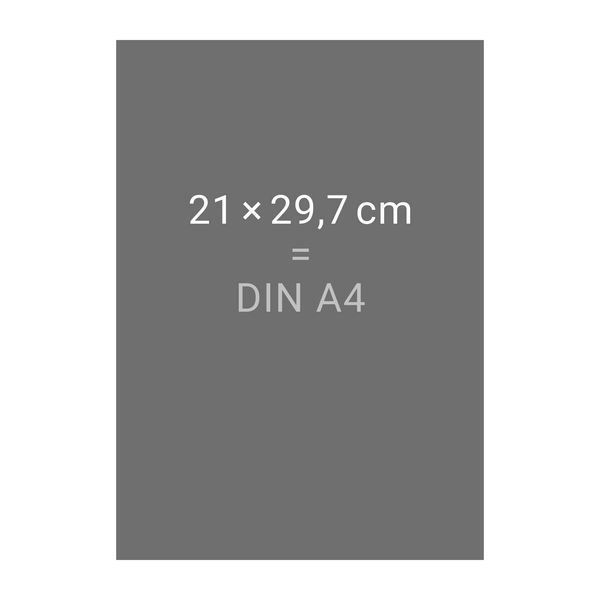 Produktbild: Premium-Bastelkalender schwarz A4 2027