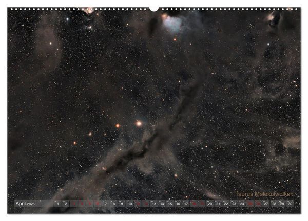 Produktbild: Deep Sky Kalender (Wandkalender 2026 DIN A2 quer), CALVENDO Monatskalender