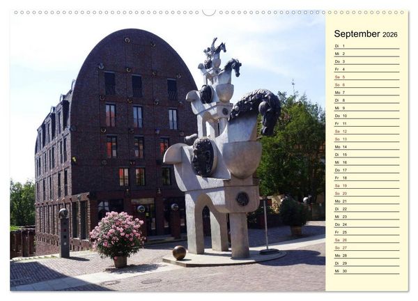 Produktbild: Unterwegs in Bietigheim-Bissingen (Wandkalender 2026 DIN A2 quer), CALVENDO Monatskalender