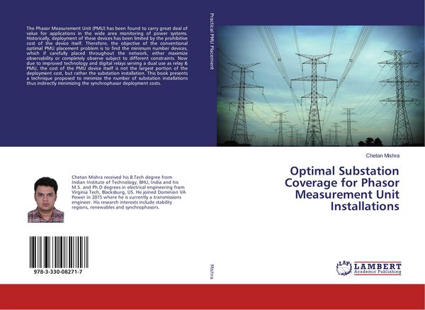 Produktbild: Optimal Substation Coverage for Phasor Measurement Unit Installations