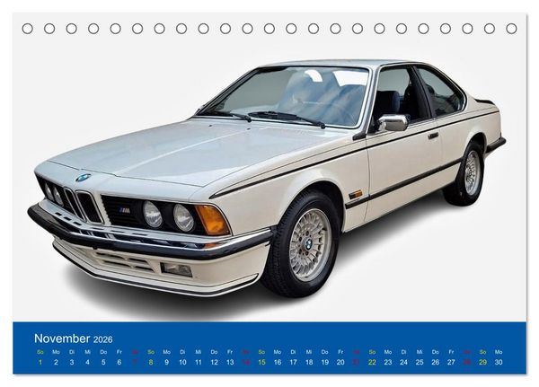 Produktbild: BMW Mein Favorit (Tischkalender 2026 DIN A5 quer), CALVENDO Monatskalender
