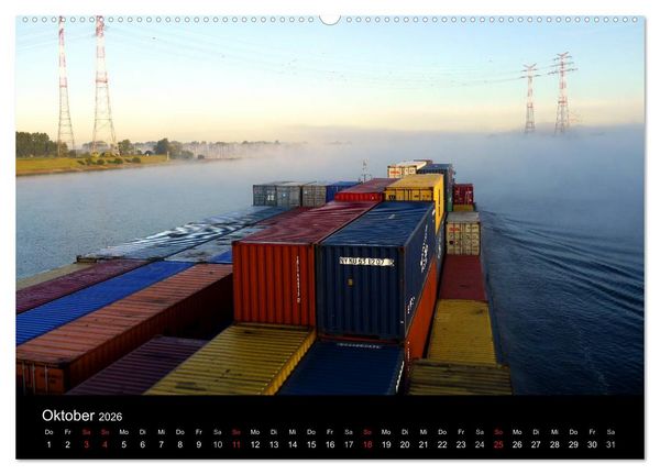 Produktbild: Containerwelten (Wandkalender 2026 DIN A2 quer), CALVENDO Monatskalender