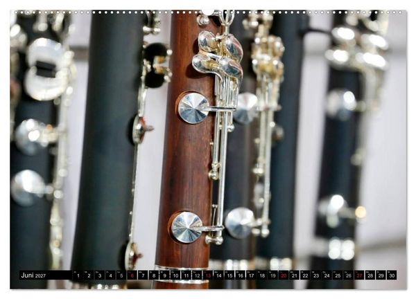 Produktbild: Die Welt der Musikinstrumente (Wandkalender 2027 DIN A2 quer), CALVENDO Monatskalender
