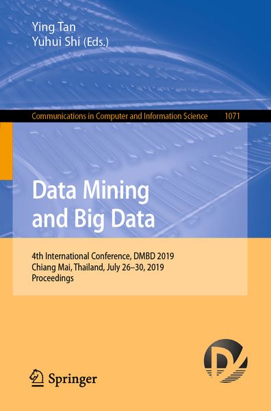 Produktbild: Data Mining and Big Data