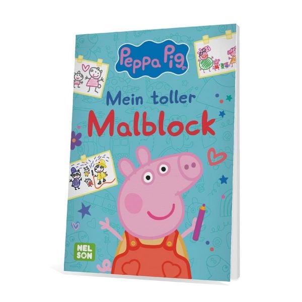 Produktbild: Peppa Wutz Ausmalbilder: Mein toller Malblock