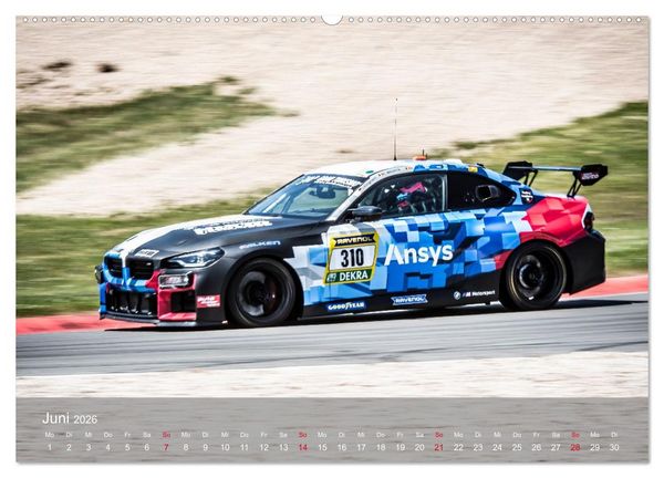Produktbild: Motorsport aus M&uuml;nchen (hochwertiger Premium Wandkalender 2026 DIN A2 quer), Kunstdruck in Hochglanz
