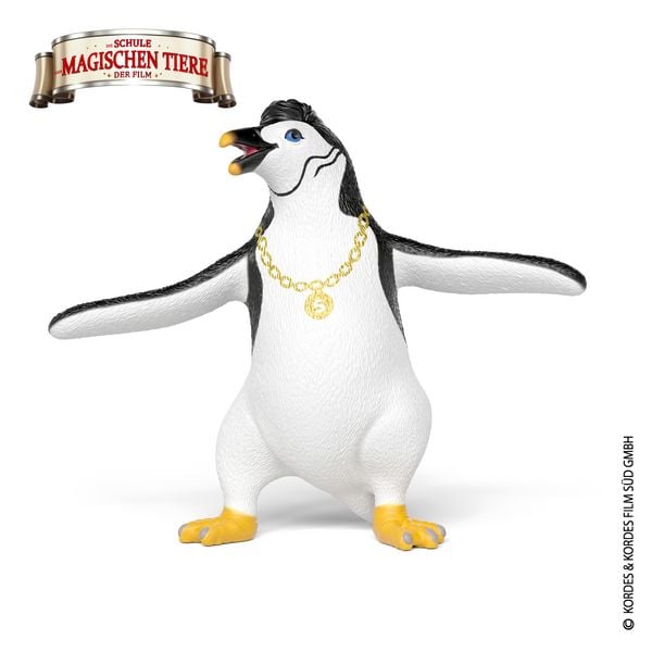 Produktbild: schleich&reg; 14958 Juri der Pinguin mit Goldkette