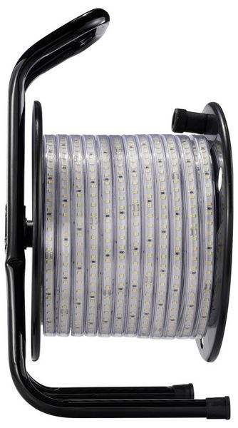Produktbild: Sygonix SY-6700426 LED-Streifen mit Stecker 230 V/AC 25m Kaltwei&szlig; 1St.