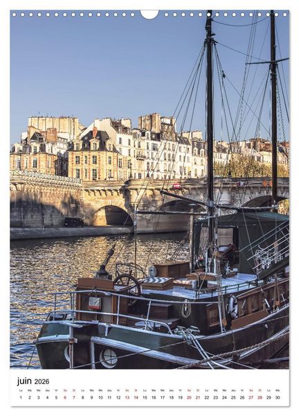 Produktbild: Visite de Paris (Calendrier mural 2026 DIN A3 horizontal), CALVENDO calendrier mensuel