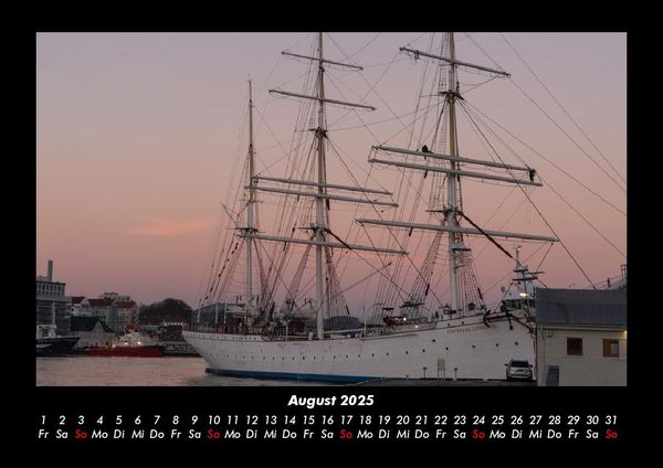 Produktbild: Segelboote 2025 Fotokalender DIN A3