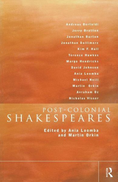 Produktbild: Post-Colonial Shakespeares