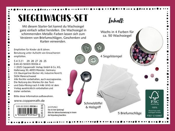 Produktbild: Siegelwachs-Set