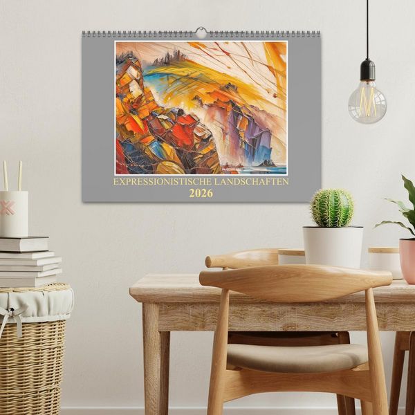 Produktbild: Expressionistische Landschaften (Wandkalender 2026 DIN A3 quer), CALVENDO Monatskalender