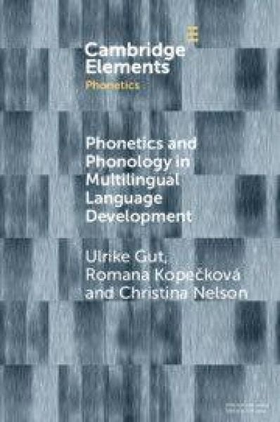 Produktbild: Phonetics and Phonology in Multilingual Language Development