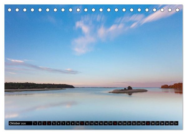 Produktbild: Skandinavien: Magischer Norden (Tischkalender 2026 DIN A5 quer), CALVENDO Monatskalender