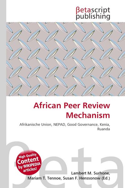 Produktbild: African Peer Review Mechanism