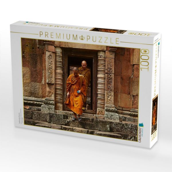 Produktbild: CALVENDO Puzzle Traditionelle M&ouml;nche | 1000 Teile Lege-Gr&ouml;&szlig;e 64x48cm Foto-Puzzle f&uuml;r gl&uuml;ckliche Stunden