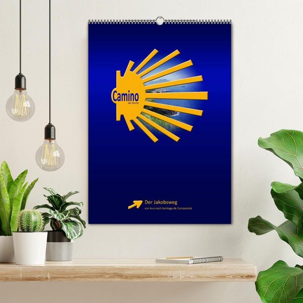 Produktbild: Camino del Norte (Wandkalender 2027 DIN A2 hoch), CALVENDO Monatskalender