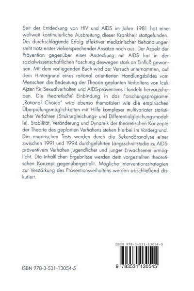 Produktbild: AIDS-Pr&auml;vention und Sexualverhalten