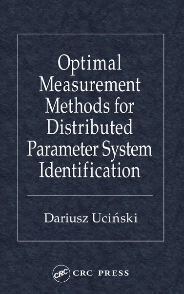 Produktbild: Optimal Measurement Methods for Distributed Parameter System Identification