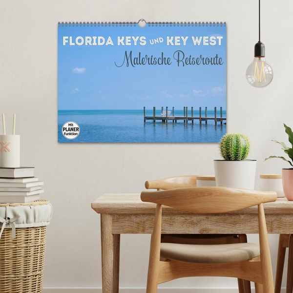 Produktbild: FLORIDA KEYS und KEY WEST Malerische Reiseroute (Wandkalender 2026 DIN A3 quer), CALVENDO Monatskalender
