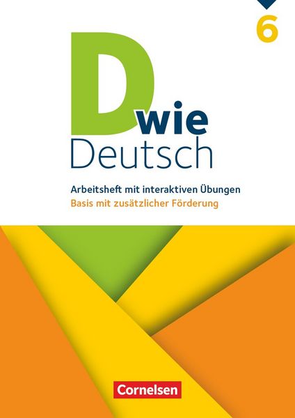 D wie Deutsch - Zu allen Ausgaben - 6. Schuljahr, Taschenbuch von Isabel Tebarth,Ulrich Deters,Sandra Heidmann-Weiss,Elisabeth Schäpers,Michaela