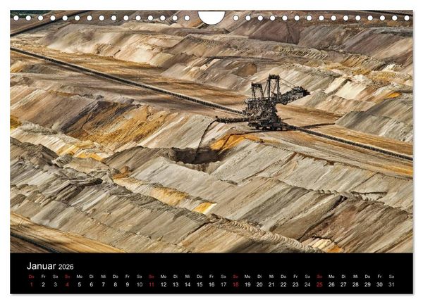 Produktbild: Der Tagebau (Wandkalender 2026 DIN A4 quer), CALVENDO Monatskalender