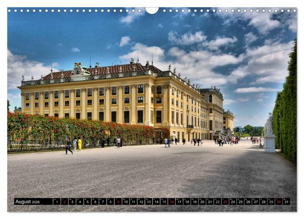 Produktbild: Wien - &Ouml;sterreichs charmante Hauptstadt (Wandkalender 2026 DIN A3 quer), CALVENDO Monatskalender