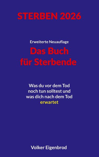 Produktbild: Das Buch f&uuml;r Sterbende