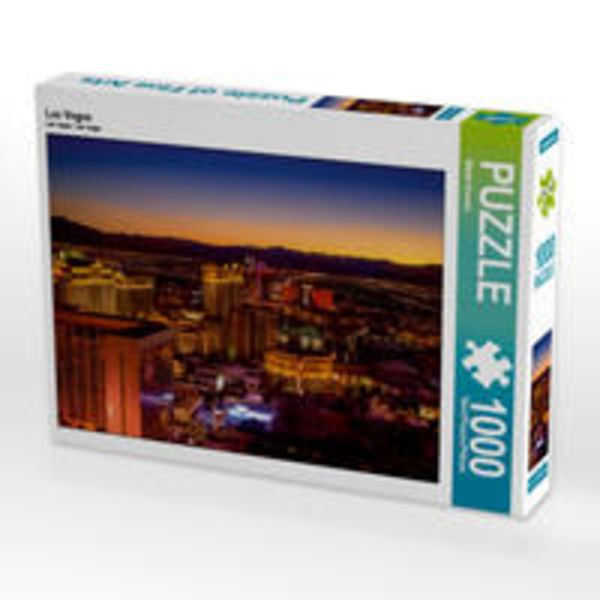 CALVENDO Puzzle Las Vegas 1000 Teile Lege-Größe 64 x 48 cm Foto-Puzzle Bild von Martin Knaack