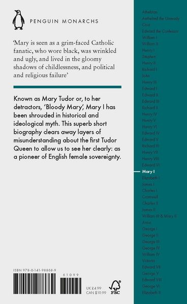 Produktbild: Mary I (Penguin Monarchs)
