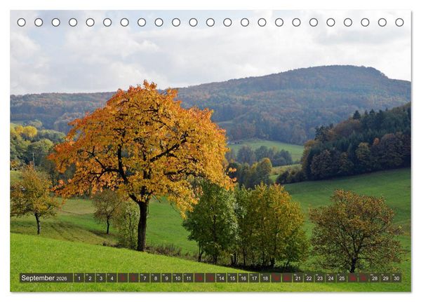 Produktbild: Unterwegs im N&uuml;rnberger Land (Tischkalender 2026 DIN A5 quer), CALVENDO Monatskalender