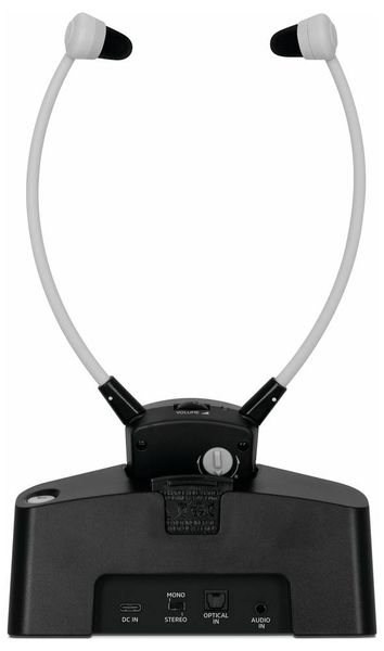 Produktbild: TechniSat STEREOMAN ISI 3 In Ear Kopfh&ouml;rer Funk, Bluetooth&reg; Schwarz Lautst&auml;rkeregelung HiFi