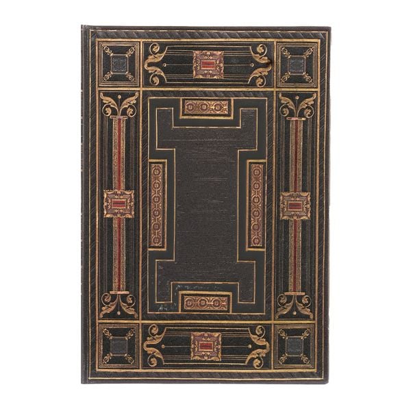 Hardcover Notizbuch Onyx, Midi, LIN, von , Paperblanks, 978-1-4397-9614-6
