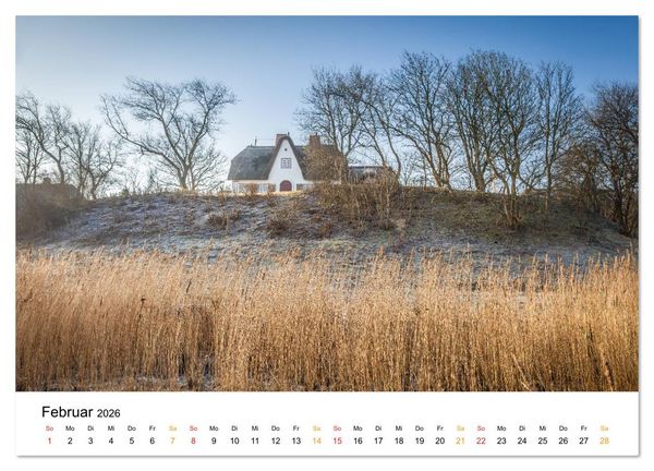 Produktbild: Sylter Friesenh&auml;user (Wandkalender 2026 DIN A2 quer), CALVENDO Monatskalender