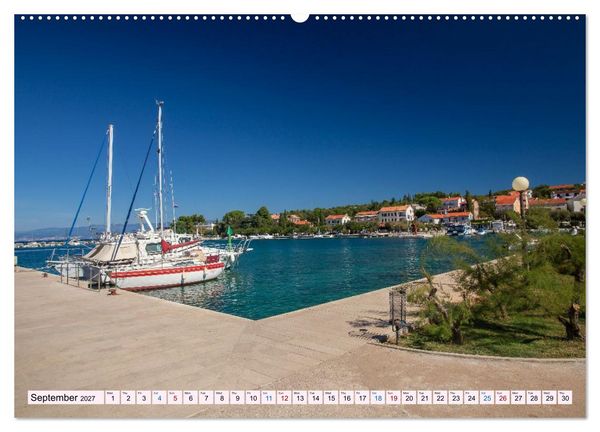 Produktbild: Istria &ndash; Coastal Wonders, Historic Cities, and Island Dreams (Wall Calendar 2027 DIN A2 landscape), CALVENDO 12 Month Wall Calendar