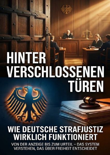 Hinter verschlossenen Türen: Wie deutsche Strafjustiz wirklich funktioniert, Taschenbuch von Leon Hartmann, Epubli, 9783565140299