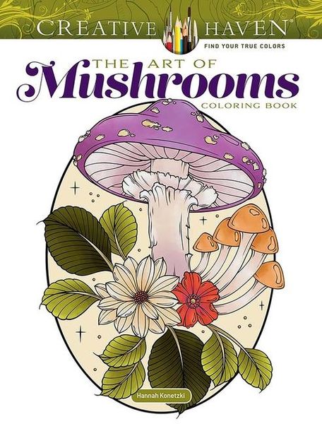 Produktbild: Creative Haven The Art of Mushrooms