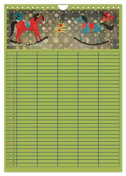 Produktbild: Unser buntes Familienleben (Wandkalender 2026 DIN A4 hoch), CALVENDO Monatskalender