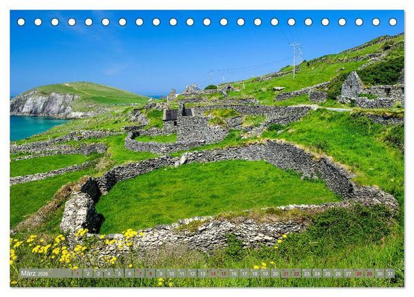 Produktbild: Irlands fanzinierender S&uuml;den (Tischkalender 2026 DIN A5 quer), CALVENDO Monatskalender