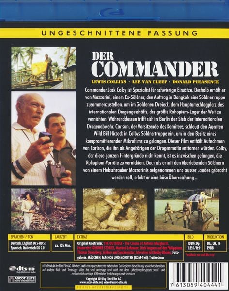 Produktbild: Der Commander - Ungeschnittene Fassung/Cinema Treasures