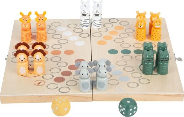 Ludo für 6 Spieler 'Safari'