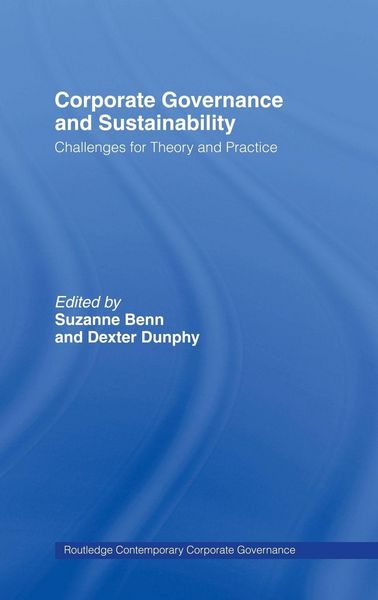 Produktbild: Corporate Governance and Sustainability